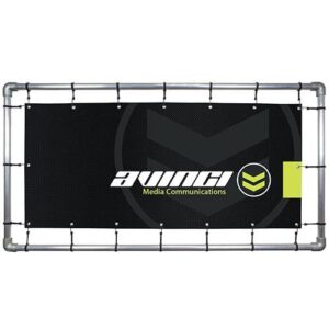 Spandoek met frame (test)