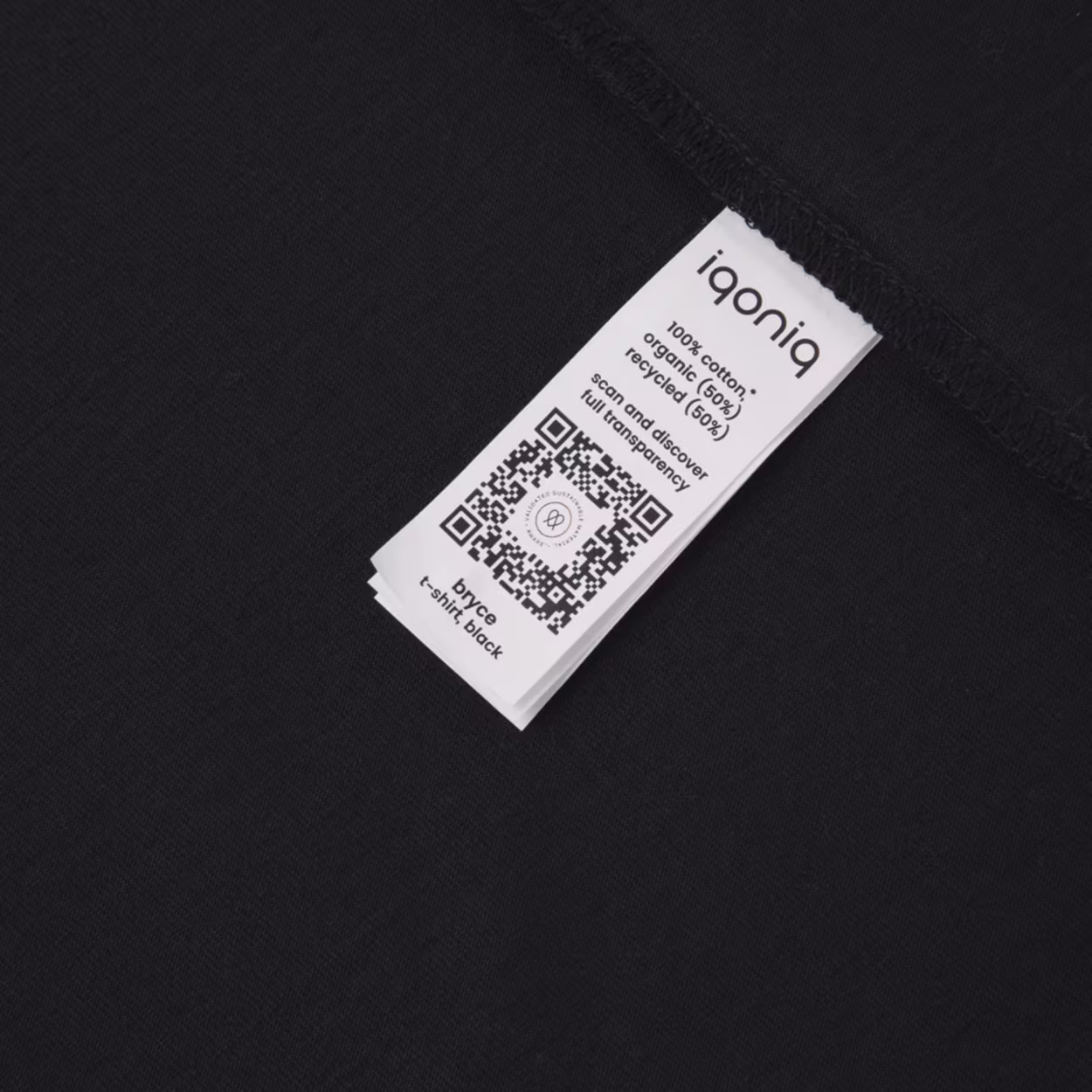 Iqoniq | Bryce Middelzwaar T-shirt - Afbeelding 4
